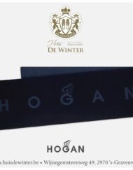 HOGAN BLUE SCARF